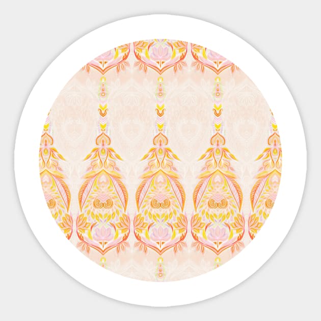 Boho Sunset Doodle Sticker by micklyn